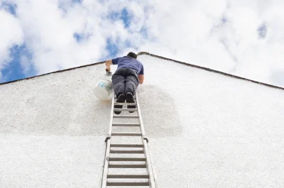 Peinture extérieure à Porchères — façades et ravalement